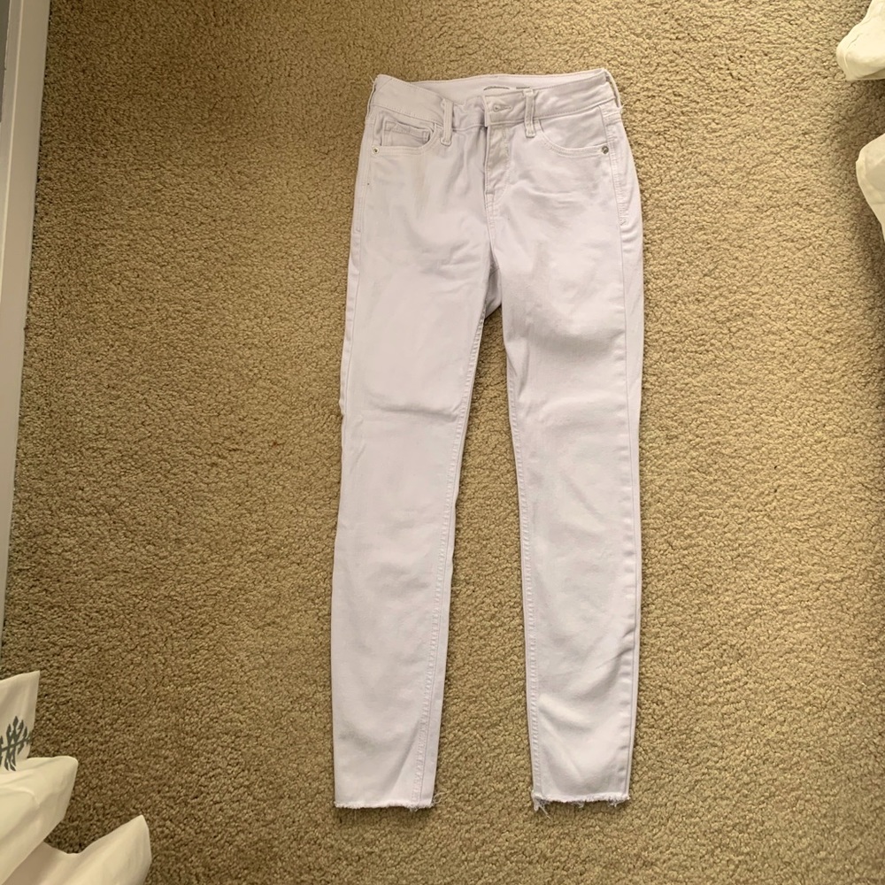 White old navy skinny jeans